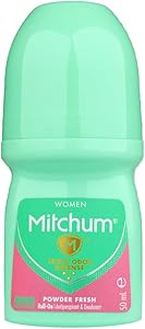 Mitchum Powder Fresh Deodorant Roll-On 50ml