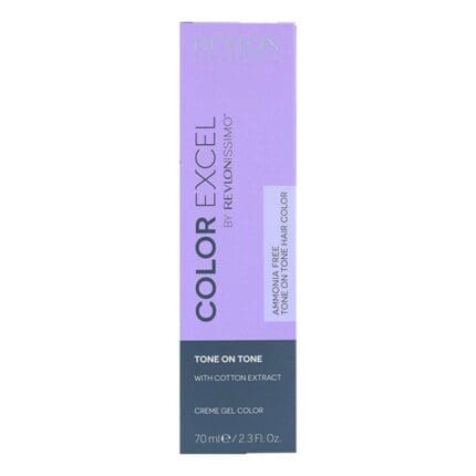 Revlon Revlonissimo Color Excel Tone On Tone Creme Gel Color 70ml - 4.42 Medium Brown: Professional Hair Color