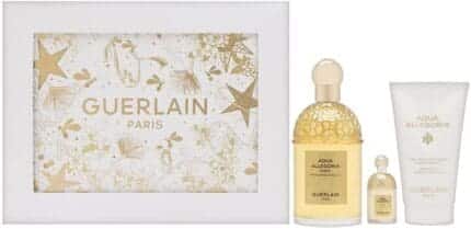 Guerlain Aqua Allegoria Forte Mandarine Basilic Gift Set 125ml EDP + 7.5ml EDP + 75ml Body Lotion
