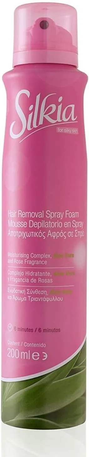 Silkia Hair Removal Spray Foam 200ml
