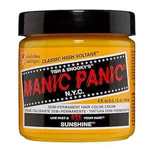 Manic Panic High Voltage Classic Semi-Permanent Hair Colour 118ml - Sunshine