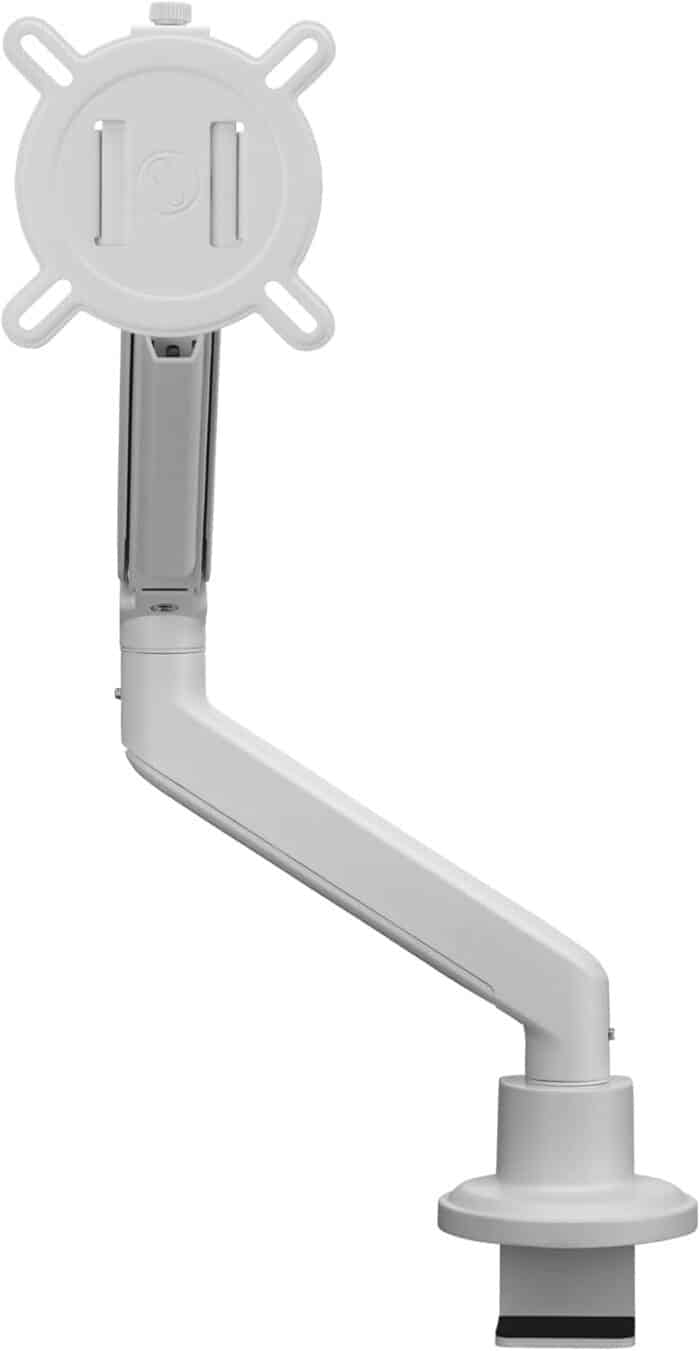 One For All DM4120 Solid Line Single Monitor Mount - White - Image 2