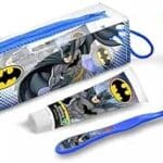 Batman Travel  Gift Set 75ml Toothpaste + Toothbrush + Cup + Toiletry Bag