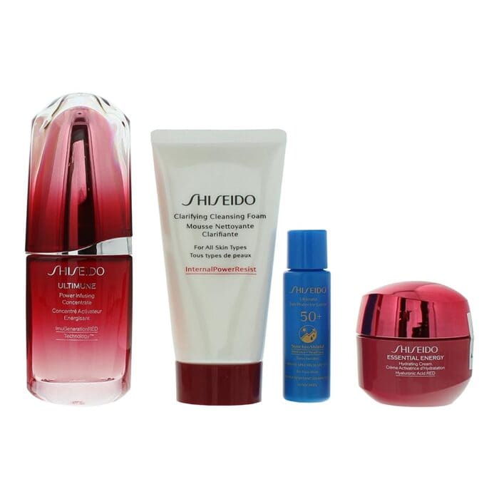 Shiseido Ultimune Hydrates & Strenghten Serum Gift Set 4 Pieces - Image 2