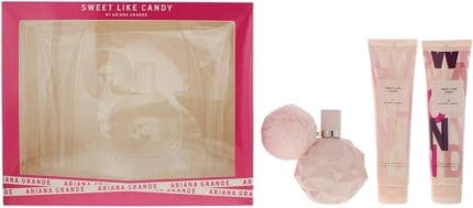 Ariana Grande Sweet Like Candy Gift Set 100ml EDP + 100ml Shower Gel + 100ml Body Lotion