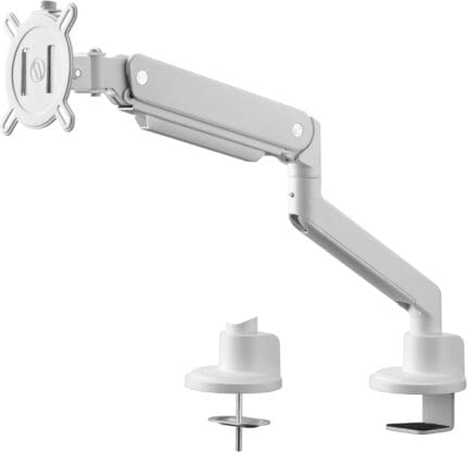 One For All DM4120 Solid Line Single Monitor Mount - White