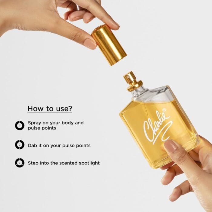 Revlon Charlie Gold Eau Fraiche 100ml Spray - Image 6