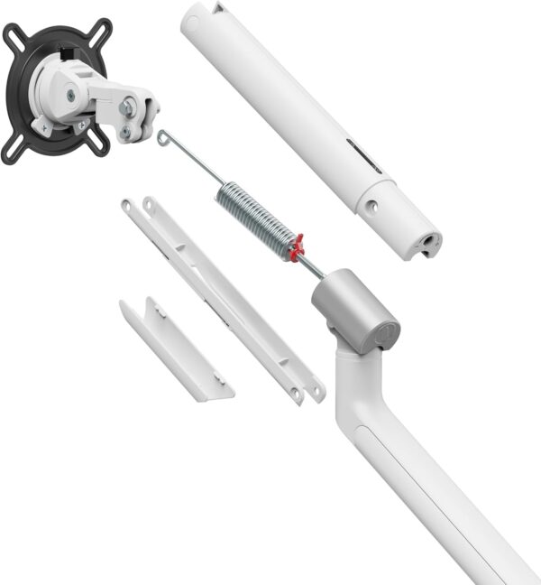 One For All DM7220 Design Line Dual Monitor Mount - White/Silver - Image 8