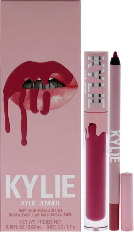 Kylie Cosmetics Matte Lip Kit 3ml Liquid Lipstick + 1.1g Lip Liner - Extraordinary