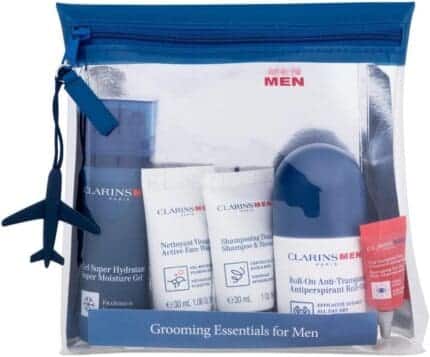Clarins Men Grooming Essentials Set 6 Pieces for Perfect Grooming