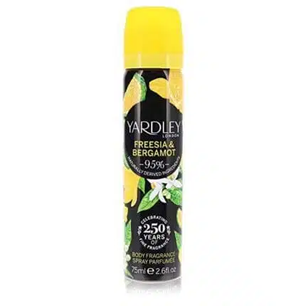 Yardley London  Freesia & Bergamot 75ml Body Spray
