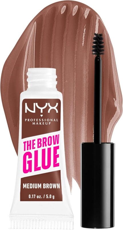 NYX The Grow Glue Instant Brow Styler Gel 5g - Medium Brown