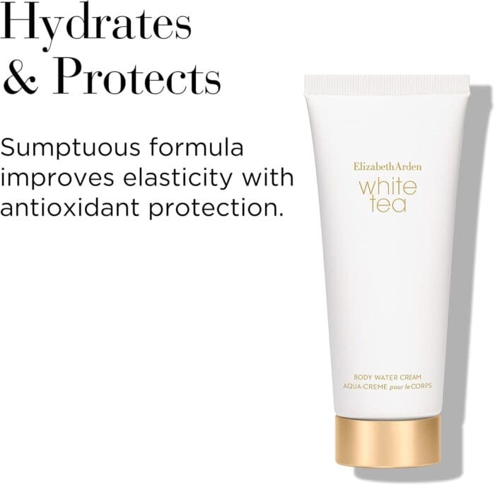 Elizabeth Arden White Tea Eau de Parfum Gift Set 100ml EDP + 100ml Body Cream - Image 4