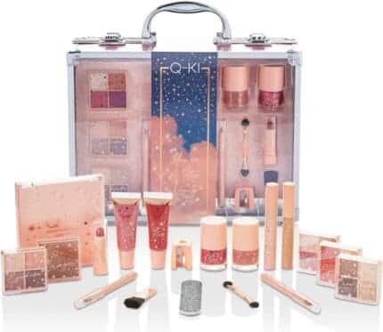 Q-KI Star Vanity Case 20 Pieces: The Ultimate Makeup Organizer