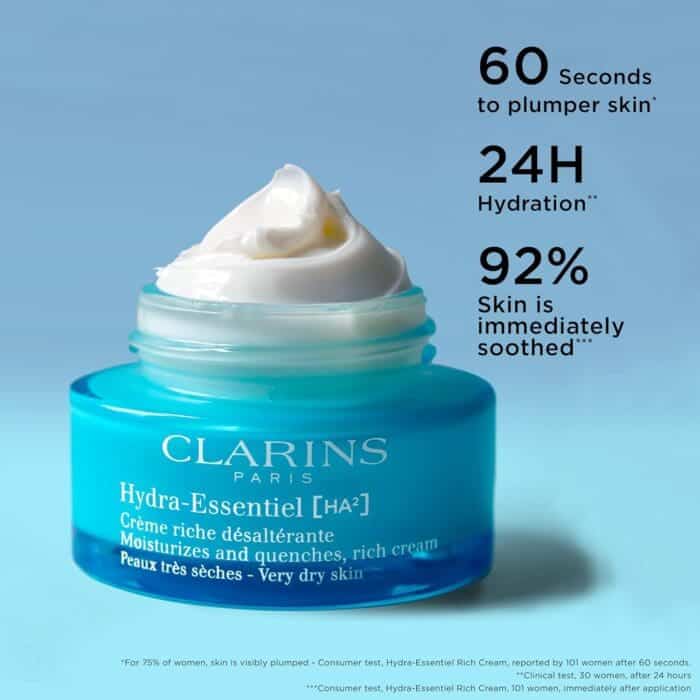 Clarins Hydra Essentiel Moisturizing Rich Cream 50ml - Image 8