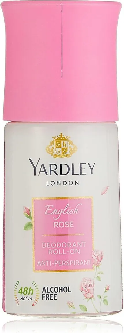Yardley English Rose Deodorant Roll On 50ml