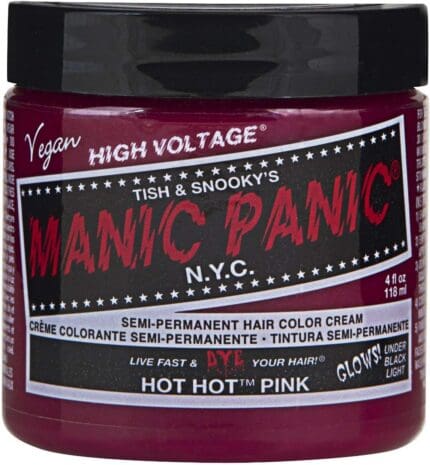 Manic Panic High Voltage Classic Semi-Permanent Hair Colour 118ml - Hot Hot Pink