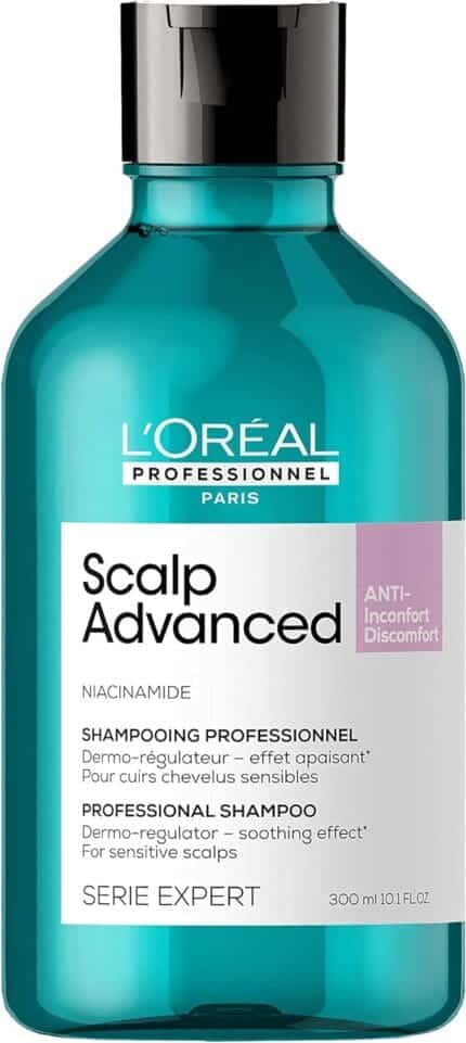 L'Oreal Scalp Advanced Dermo-Regulator Anti-Discomfort Shampoo 300ml - For Sensitive Scalp