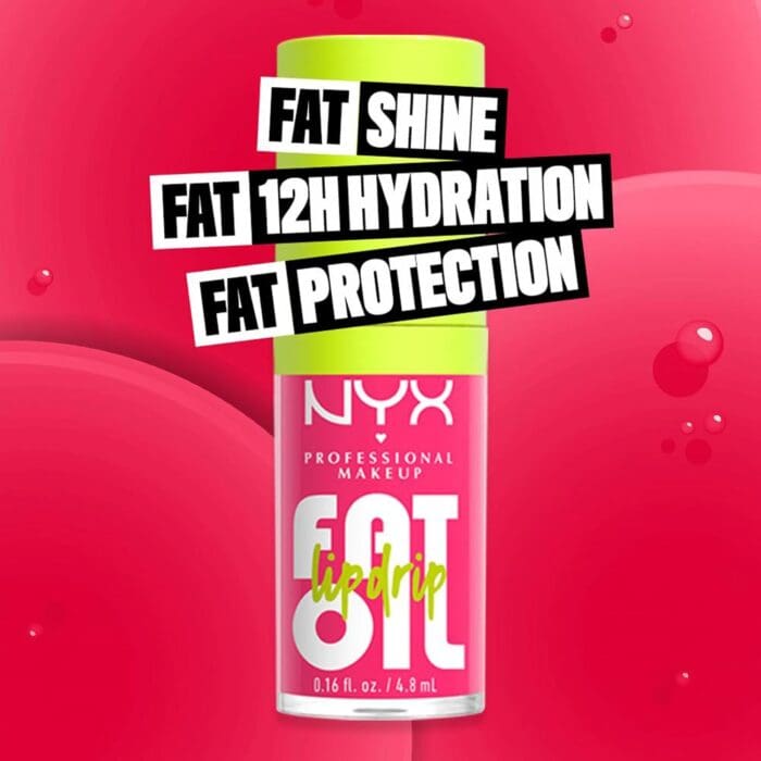 NYX Fat Oil Lip Drip Lip Gloss 4.8ml - Follow Back - Image 6