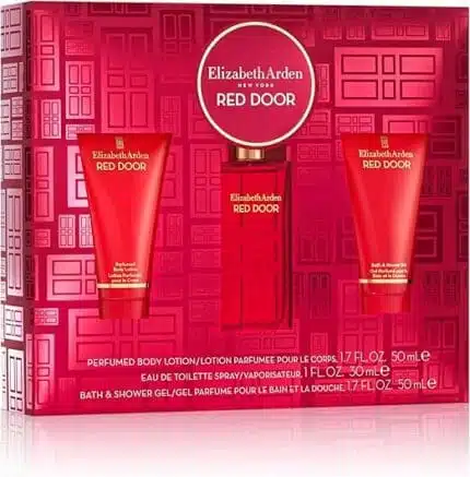 Elizabeth Arden Red Door Gift Set 30ml EDT + 50ml Perfumed Body Lotion + 50ml Bath & Shower Gel