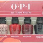 OPI Best Crew Aboard Nail Polish Gift Set 6 Colors