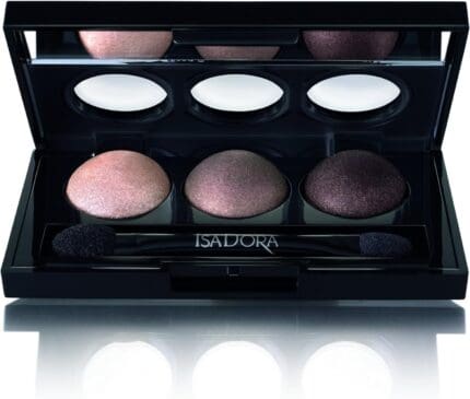 IsaDora Eye Shadow Trio 1.5g - 81 Cool Browns: Perfect for a Natural Look