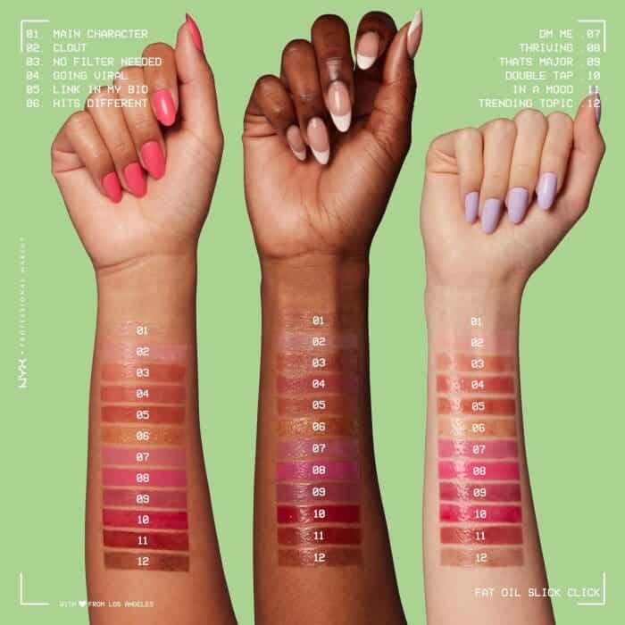 NYX Fat Oil Slick Click Shiny Lip Balm 2g - Link In My Bio - Image 5