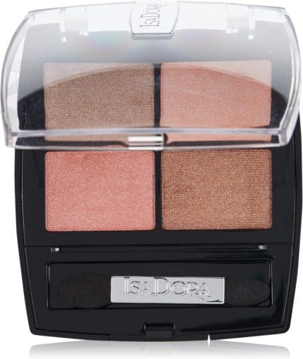 IsaDora Eyeshadow Quartet 5g - 69 Savannah Sunset: Blendable & Long-Lasting Shades