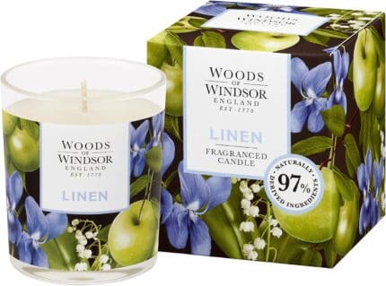 Woods of Windsor Linen Candle 150g