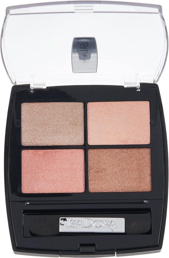IsaDora Eyeshadow Quartet 5g - 69 Savannah Sunset: Blendable & Long-Lasting Shades - Image 2