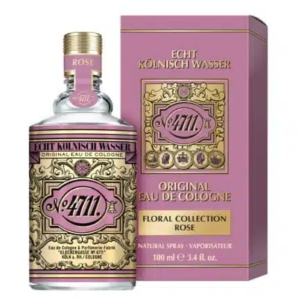 Maurer & Wirtz 4711 Floral Collection Rose Eau de Cologne 100ml Spray