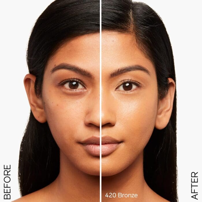 Shiseido Synchro Skin Radiant Lifting Foundation SPF30 30ml - 420 Bronze - Image 3