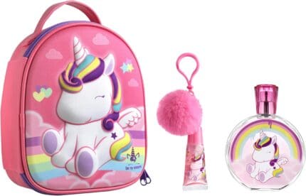 Air-Val Eau My Unicorn Gift Set 100ml EDT + Lip Gloss + Bag