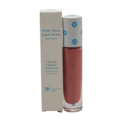 The Organic Pharmacy Sheer Glow Liquid Blush 5ml - Apricot