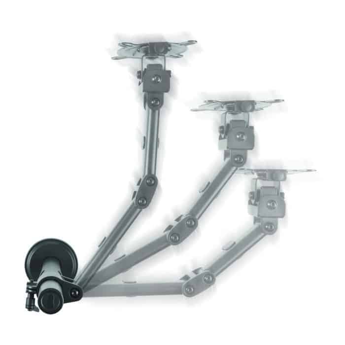 One For All DM2110 Smart Line Single Monitor Mount - Black - Image 5