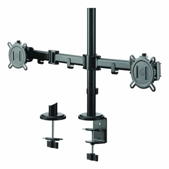 One For All DM2210 Smart Line Dual Monitor Mount - Black - Image 3