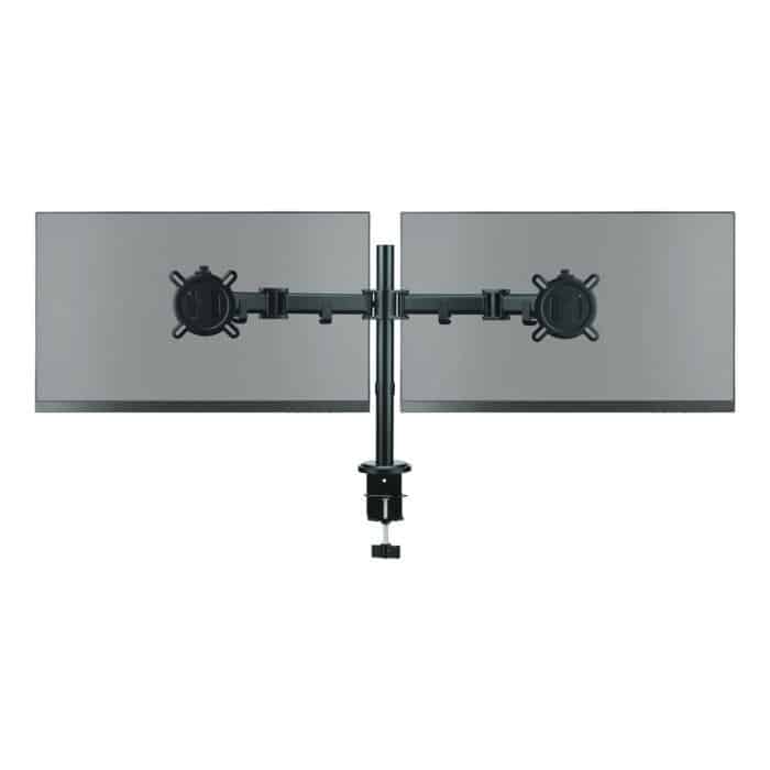 One For All DM2210 Smart Line Dual Monitor Mount - Black - Image 4