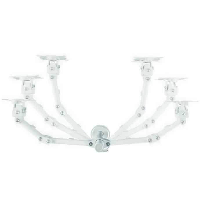One For All Smart Line Dual Monitor Mount - DM2220 - White - Image 5