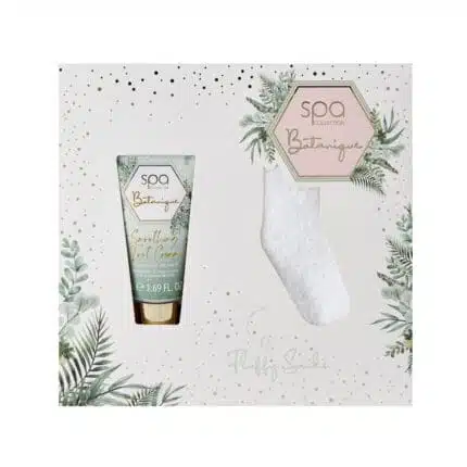 Style & Grace Spa Botanique Sock Gift Set 50ml Foot Lotion + 1 Pair Of Socks