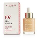 Clarins Skin Illusion Natural Radiance Foundation SPF15 30ml - 107 Beige