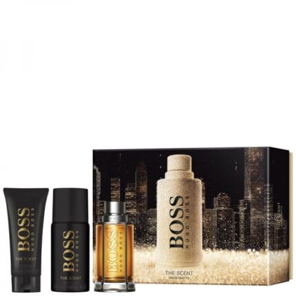 Hugo Boss Boss The Scent Gift Set 100ml EDT + 100ml Shower Gel + 150ml Deodorant Spray