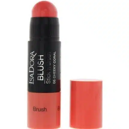 Isadora Blush Stick 'N Brush 7.2g - 06 Cheeky Coral