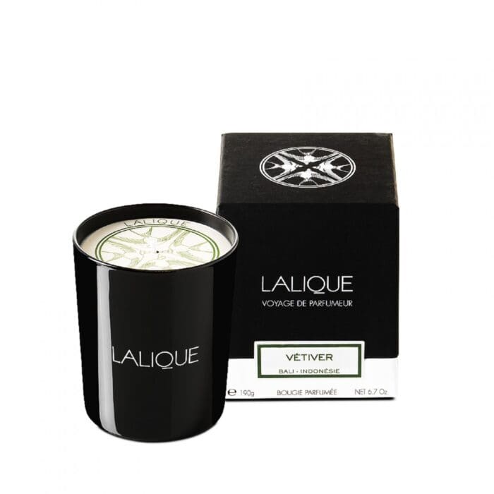 Lalique Candle 190g - Vetiver Bali - Image 2