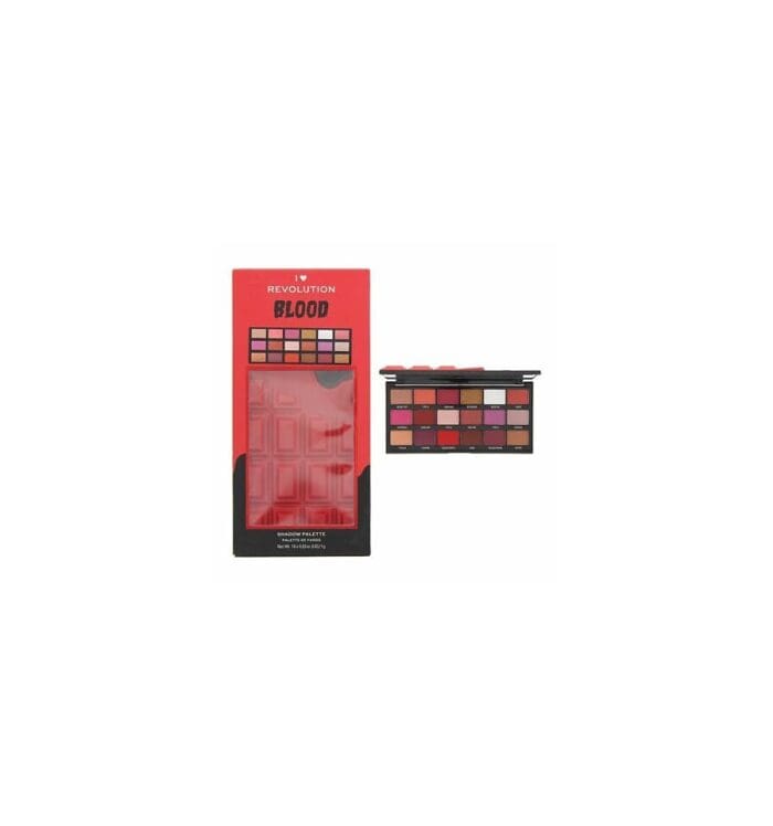 Makeup Revolution I Heart Chocolate Eyeshadow Palette 18g - Blood - Image 2