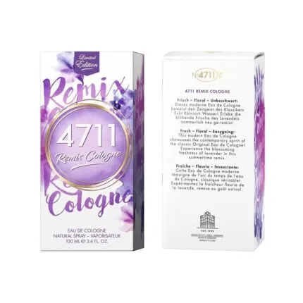 M?urer & Wirtz 4711 Remix Cologne Lavender Edition Eau de Cologne 100ml Spray