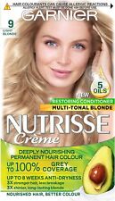 Garnier Nutrisse Cr?me Permanent Nourishing Hair Colour - 9 Very Light Blonde