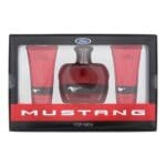 Mustang Red Gift Set 100ml EDT + 100ml Aftershave Balm + 100ml Body Wash