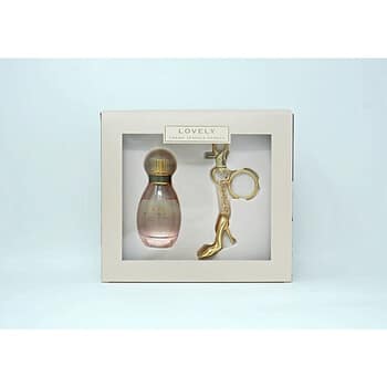 Sarah Jessica Parker Lovely Gift Set 30ml EDP + Gold Shoe Keyring