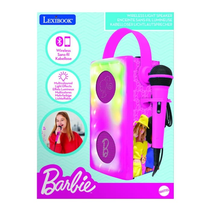 Barbie Luminous Bluetooth Speakers: Music and Fun on the Go - Image 2