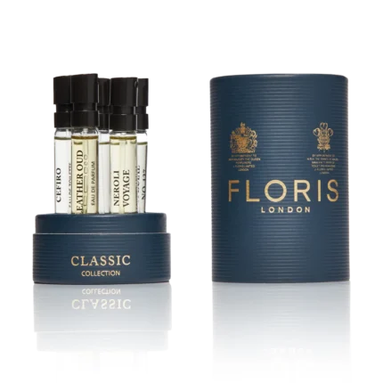 Floris Jermyn Street Discovery Collection Gift Set 5 Pieces (1x 2ml JF EDT1x 2ml Santal EDT1x 2ml Jermyn Street EDT1x 2ml Elite EDT1x 2ml No. 89 EDT)